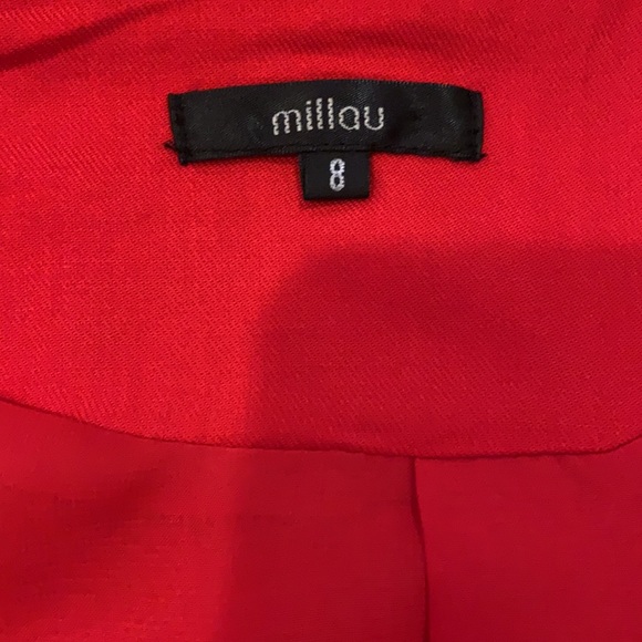 LF Cropped Red Blazer - Picture 5 of 11